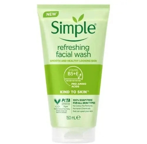 عکس 1: ژل شستشوی صورت سیمپل مدل refreshing | حجم 150ml