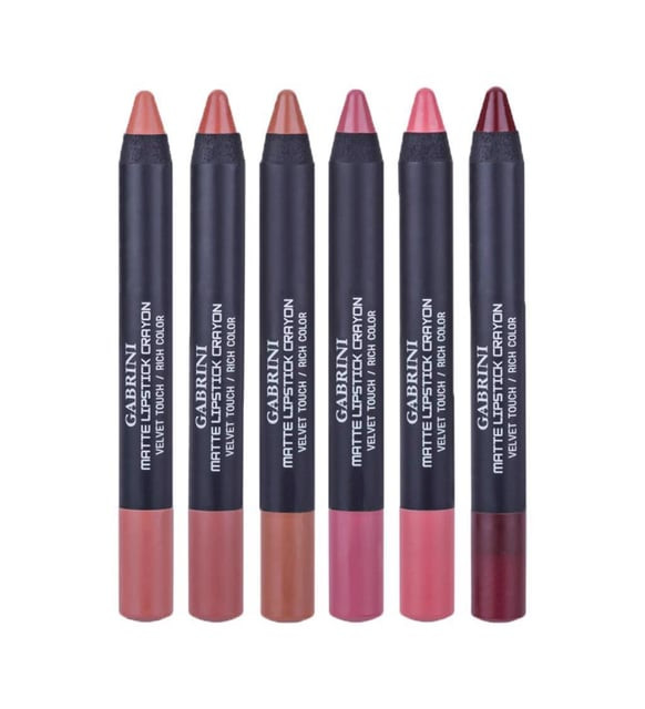 عکس 1: رژ لب مدادی گابرینی مدل Matt Lipstick Crayon