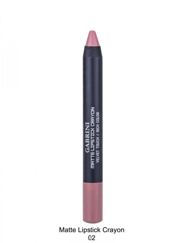 عکس 3: رژ لب مدادی گابرینی مدل Matt Lipstick Crayon