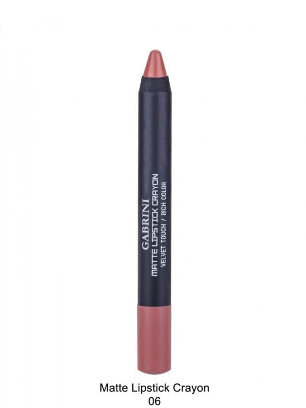 عکس 7: رژ لب مدادی گابرینی مدل Matt Lipstick Crayon