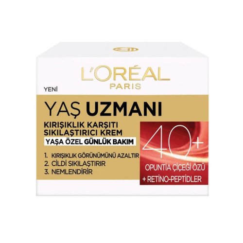 عکس 1: کرم ضد پیری و ضد چروک +40 لورال LOREAL حجم 50 میل