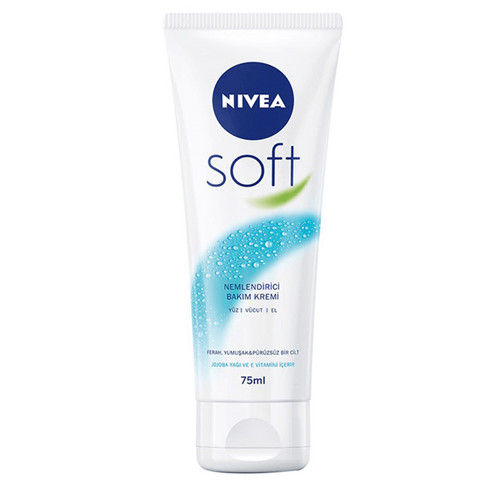 عکس 1: کرم مرطوب کننده تیوپی نیوآ مدل Soft حجم 75 میل