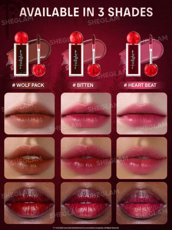 عکس 4: تینت لب توایلایت شیگلم | The Twilight Saga Immortality Lip Tint