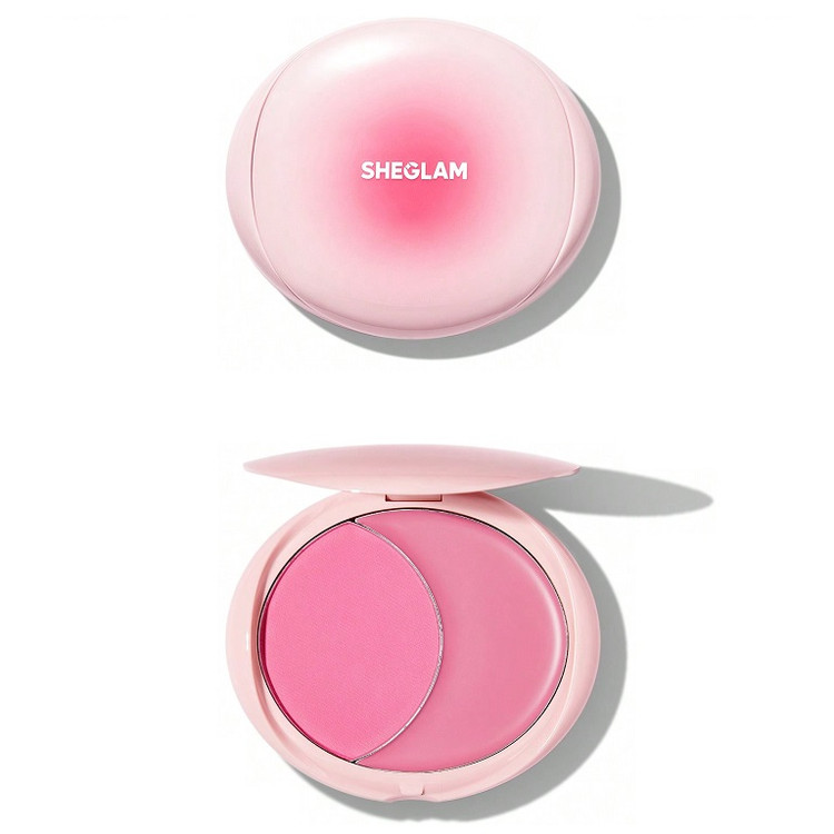 عکس 1: رژ گونه دو طرفه کرمی و پودری شیگلم Sheglam مدل Cheek 2 Cheek