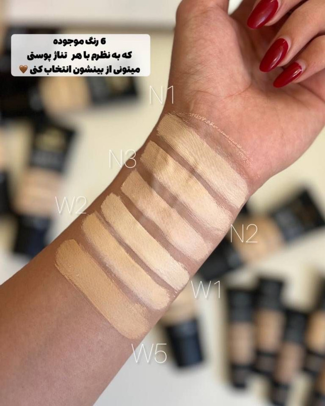 عکس 4: کرم پودر تیوپی مت پرفکشن گلدن رز SPF15