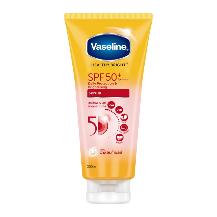 عکس 1: سرم ضدآفتاب وازلین spf50 حجم 300میل