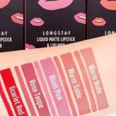 عکس 2: کیت رژ لب مایع و خط لب گلدنرزGOLDENROSE مدل Matte LipKit