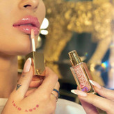 عکس 1: لیپ گلاس تستر مگا شاین گلدن رز Golden Rose 3D Mega Shine Lip gloss