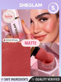 عکس 6: رژگونه مایع شیگلم مات مدل Liquid Blush Matte حجم 5 میلی لیتر
