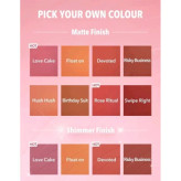عکس 7: رژگونه مایع شیگلم مات مدل Liquid Blush Matte حجم 5 میلی لیتر