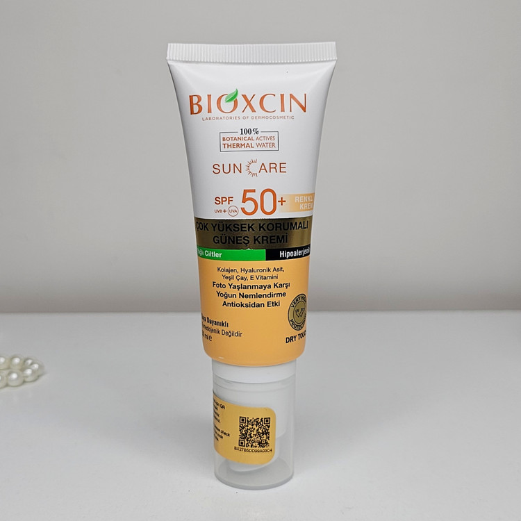 ضدآفتاب رنگی بیوکسین spf50
