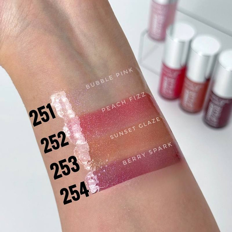 لیپ گلاس شاین دار گلدن رز Golden Rose مدل Shimmer Lip Glaze