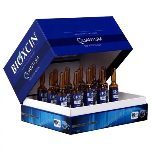 سرم مو ضد ریزش بیوکسین ۱۵ عددی BIOXCIN مدل QUANTUM