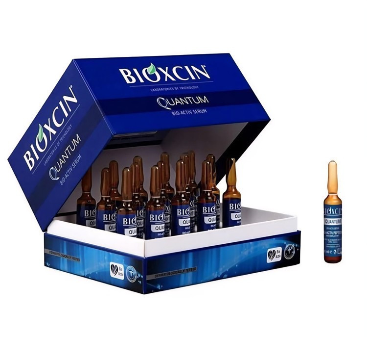 سرم مو ضد ریزش بیوکسین ۱۵ عددی BIOXCIN مدل QUANTUM