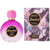 ادکلن زنانه گابرینی مدل PRETTY BOMBSHELL با رایحه معتدل، شیرین و گلی حجم ۵۰ میل