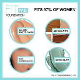 کرم پودر میبلین مدل فیت می Fit Me حجم 30 میل