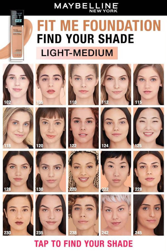 کرم پودر میبلین مدل فیت می Fit Me حجم 30 میل