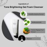 فوم شستشو روشن کننده سنتلا TONE BRIGHTENING حجم 125 میل