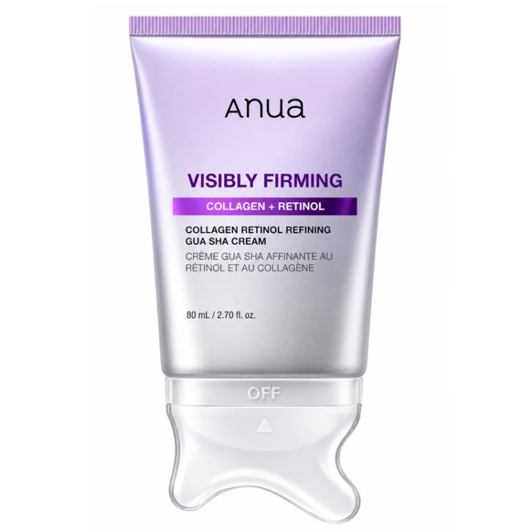کرم گواشا آنوا رتینول، کلاژن، لیفتینگ و جوانساز | ANUA Gua Sha Cream