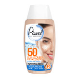 کرم ضد آفتاب بژ طبیعی پیکسل مناسب پوست چرپ و جوشدار SPF50