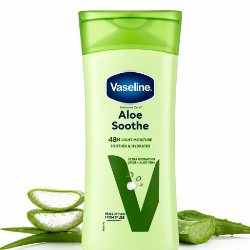 لوسیون بدن وازلین مدل Aloe Soothe حجم 200میلی لیتر
