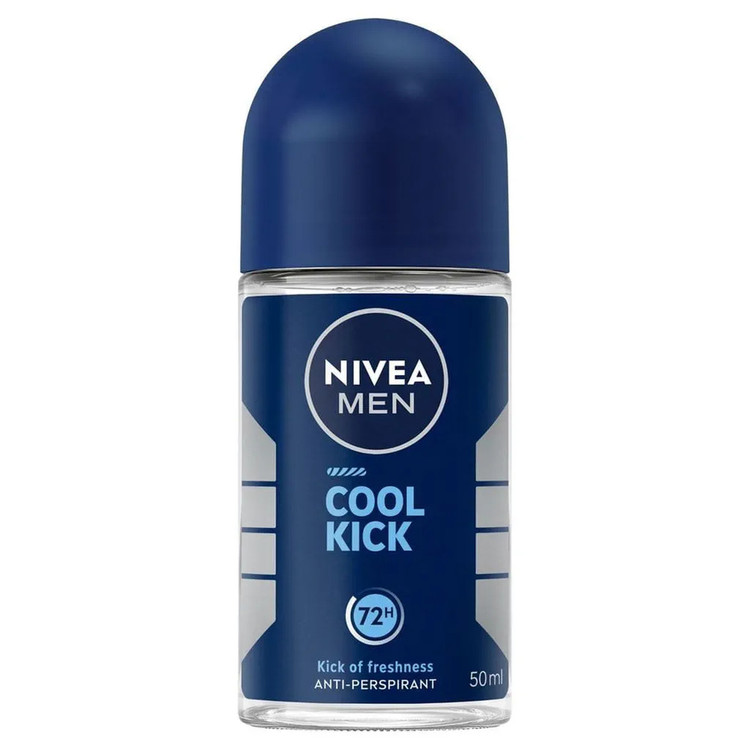 مام رول مردانه مدل کول کیک 50 میل Nivea Men Cool Kick Roll