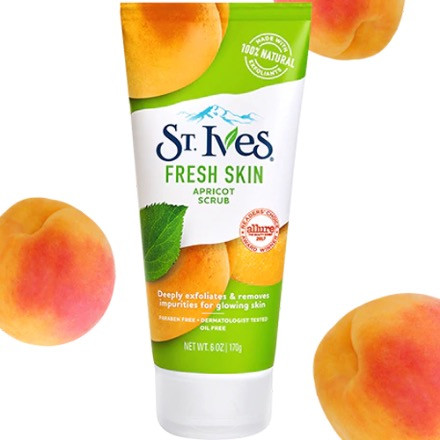 اسکراب سینت ایوز فرش اسکین عصاره زردآلو fresh skin